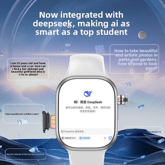Montre intelligente à double système avec connectivité cellulaire