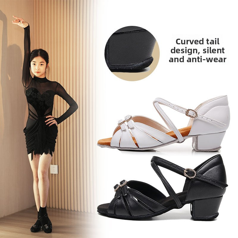 Chaussures de danse latine pour filles