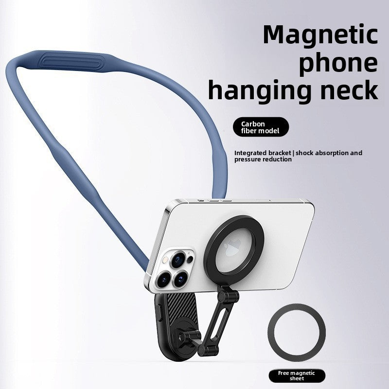 Support magnétique pour cou pour caméra d’action et téléphone
