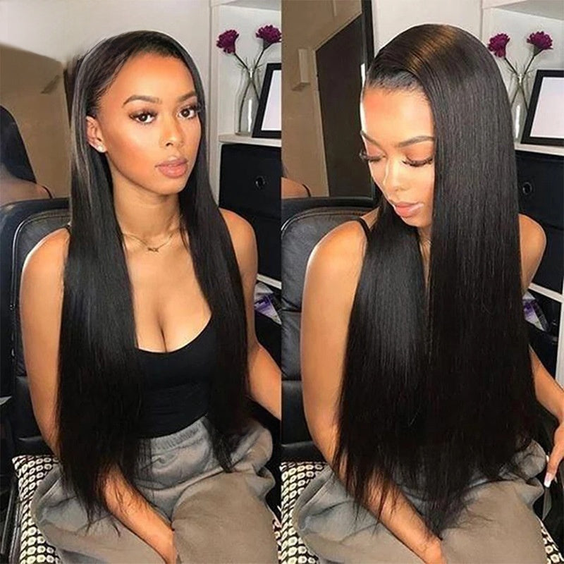perruque en cheveux humains