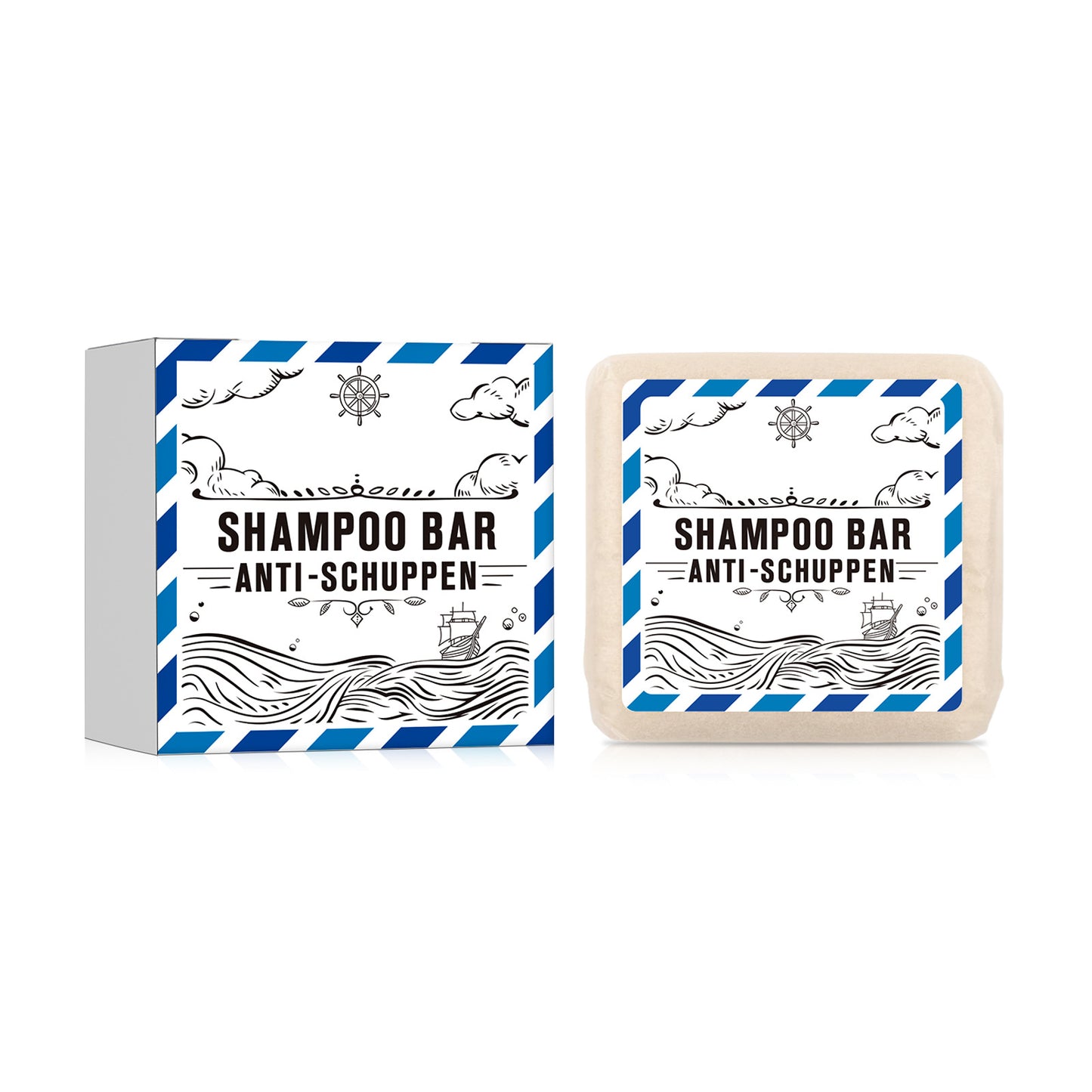 Shampooing-Savon Trois-en-Un pour un Nettoyage Profond et Nourrissant