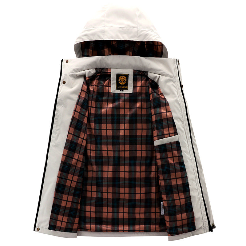Parka décontractée pour hommes