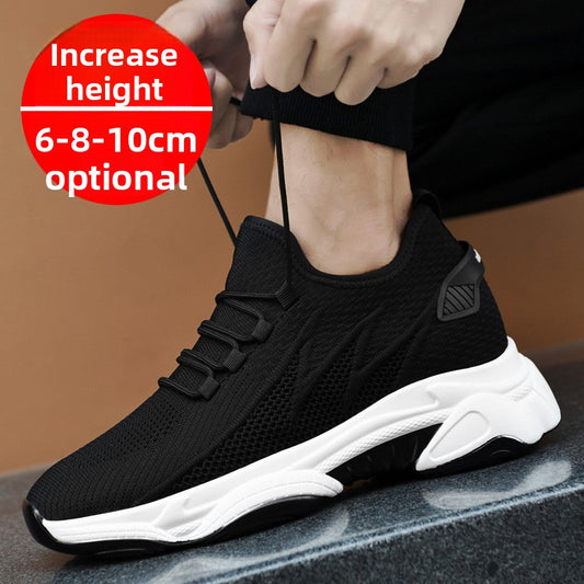 Chaussures décontractées rehaussantes pour hommes