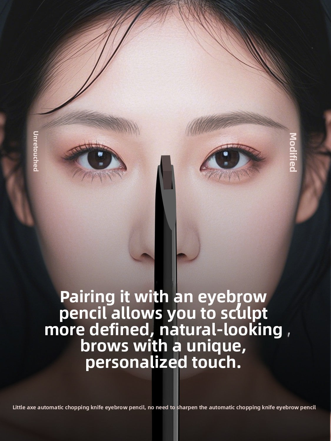 Professional Eyebrow Stamp Kit with Multiple Shapes
