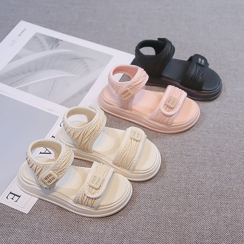 Sandales à semelle souple pour filles