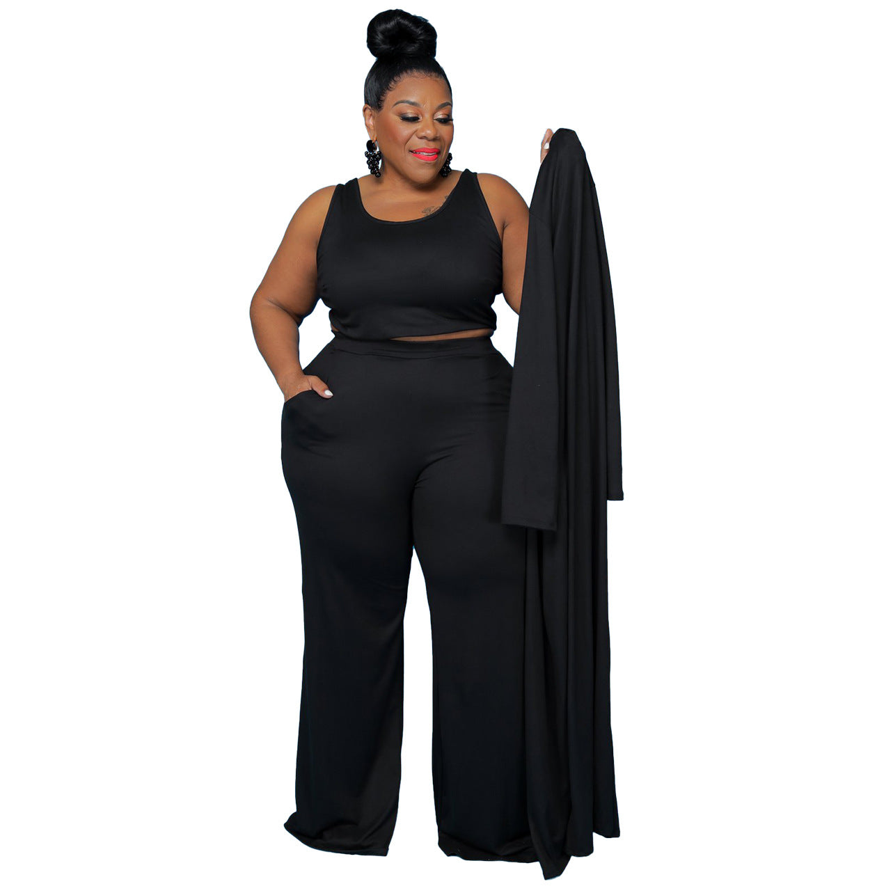 Habit :Ensemble de trois pièces pour femme