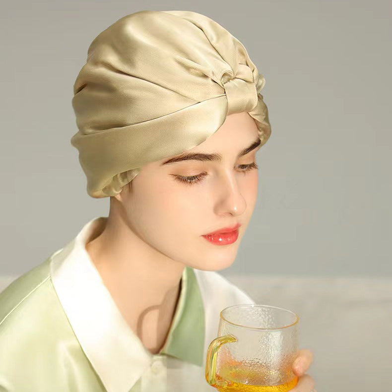 Bonnet de nuit pour protéger les cheveux