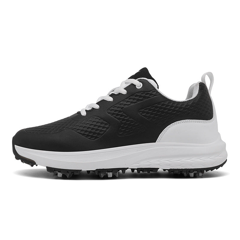 Chaussures de golf pour hommes à pointes amovibles, antidérapantes et résistantes à l'usure
