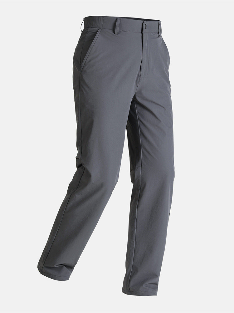 Pantalon droit décontracté pour hommes