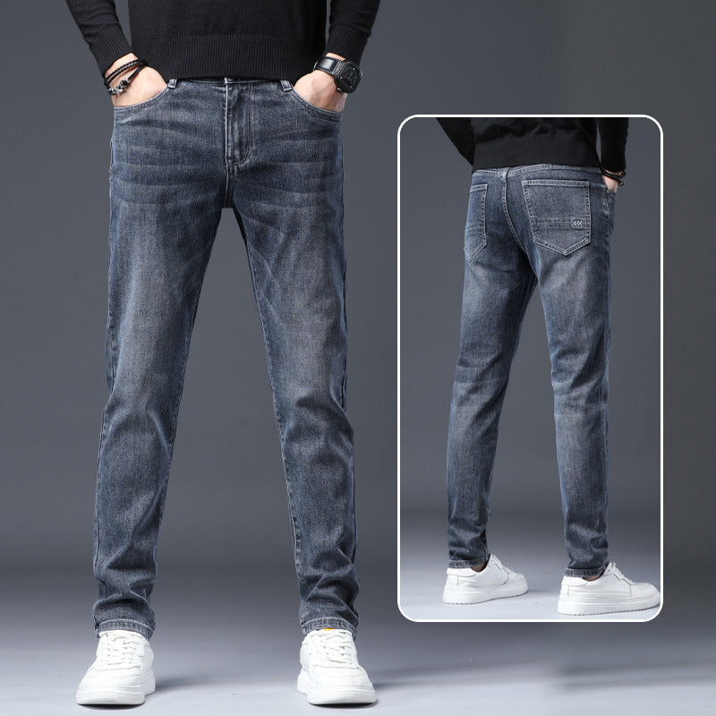 Jeans droits pour hommes