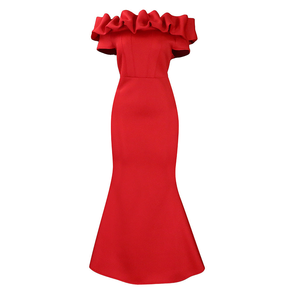 Habit :Robe de soirée sirène pour femme