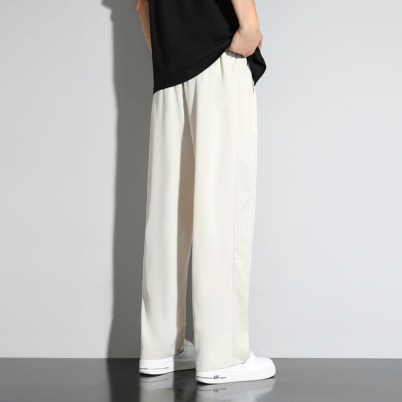 Pantalon décontracté avec poches zippées