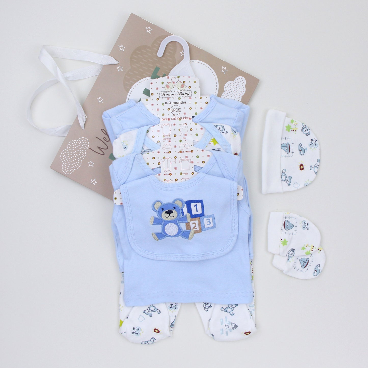 Combinaison en coton pour nouveau-né