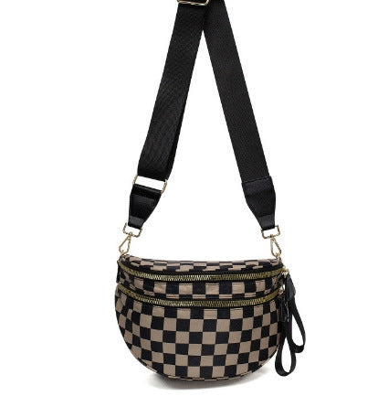 Sac bandoulière pour femme, sac à bandoulière léger en tissu Oxford