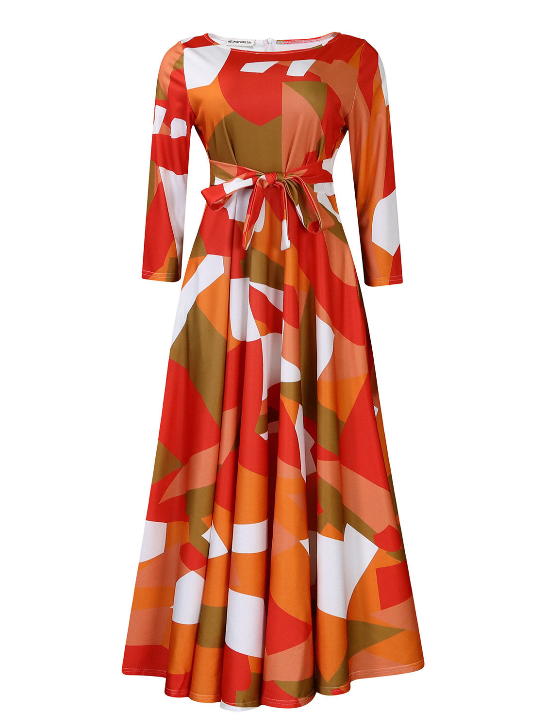 Robe tricotée pour femme