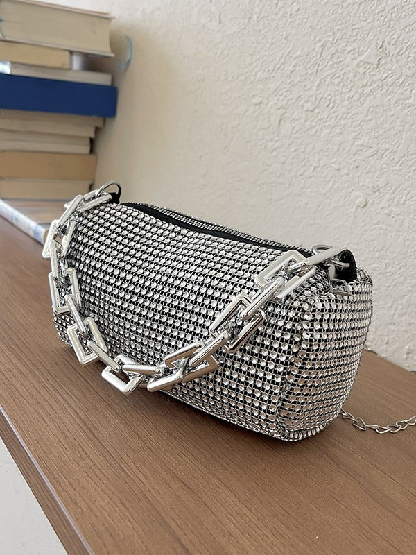 Sac bandoulière à bandoulière diamant