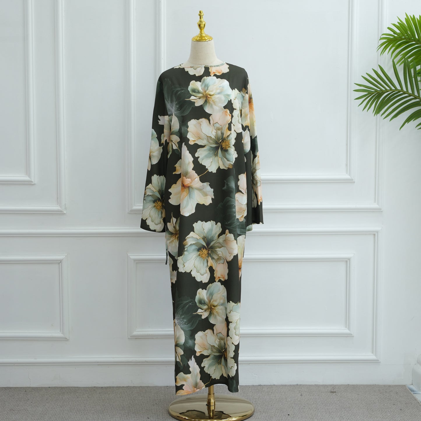 Robe imprimée grande taille
