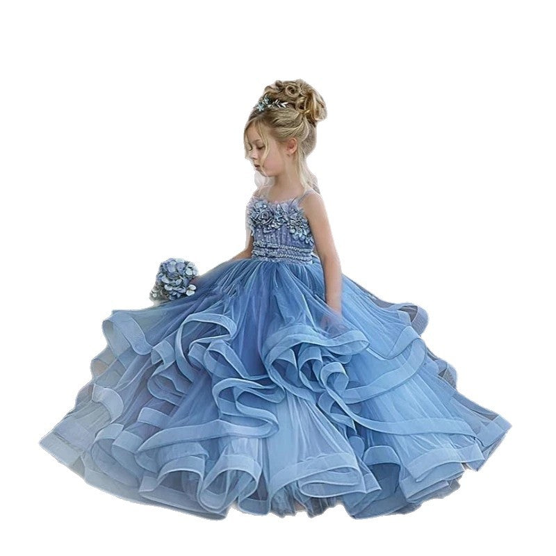 Robe de princesse à bretelles
