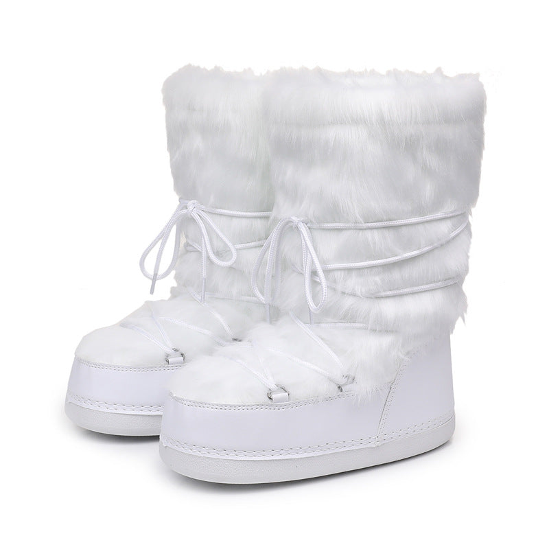 Bottes de neige Maomao pour femmes