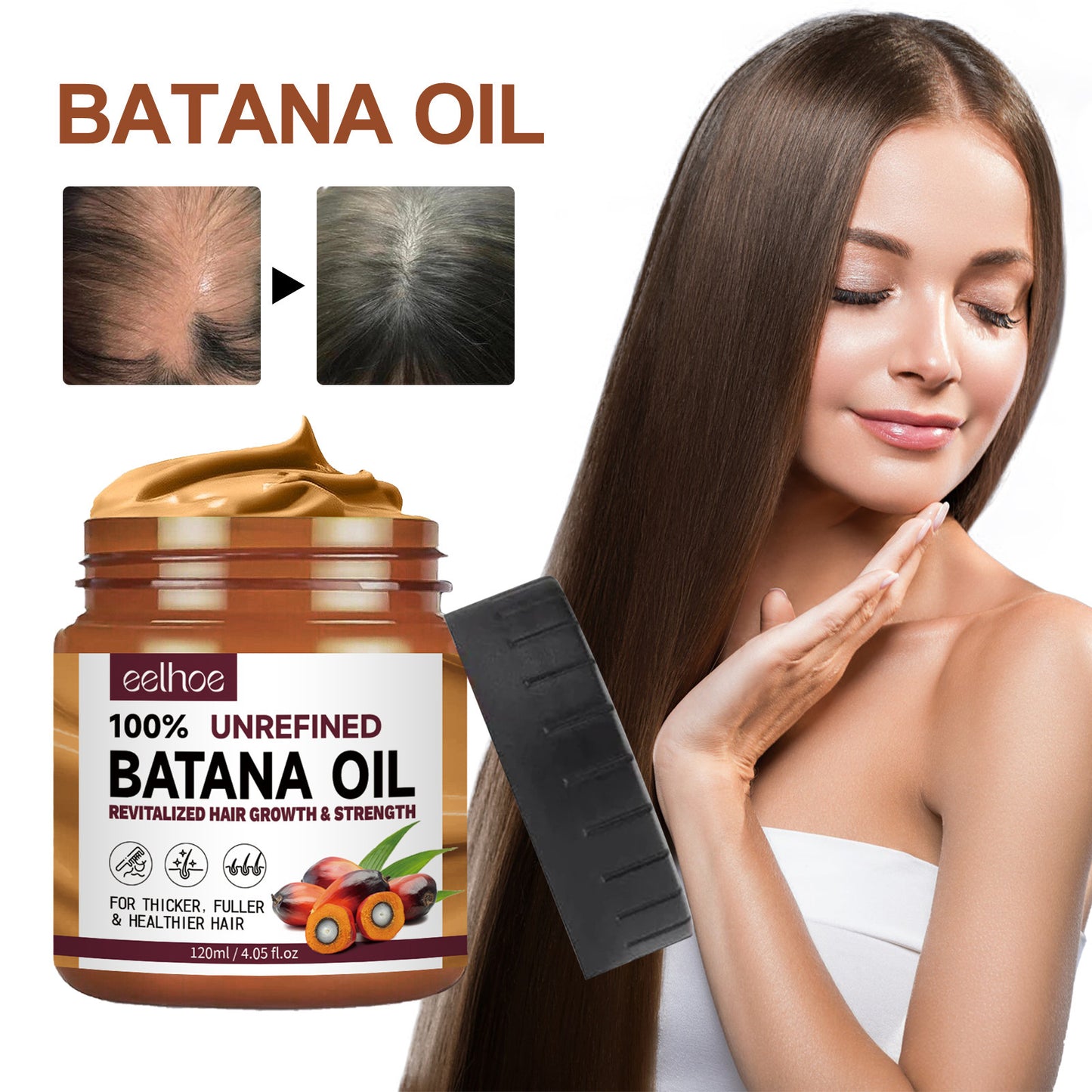 Après-shampoing à l'huile de Batana