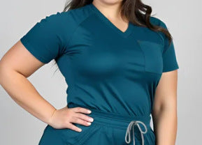Tenue chirurgicale à manches courtes à séchage rapide