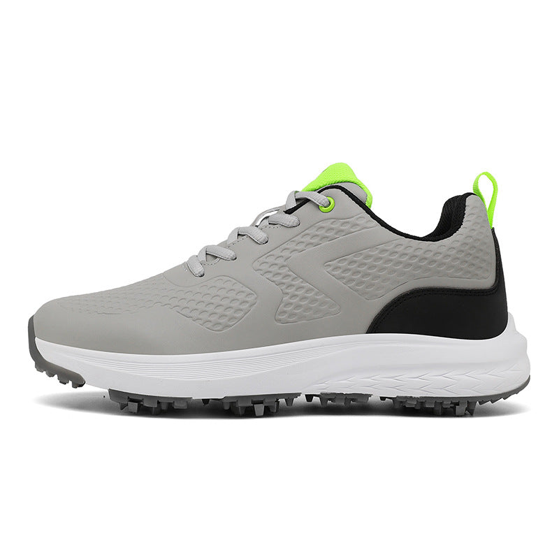 Chaussures de golf pour hommes à pointes amovibles, antidérapantes et résistantes à l'usure