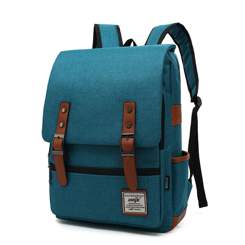 sac à dos de voyage en toile extérieure rétro pour hommes et femmes, de grande capacité