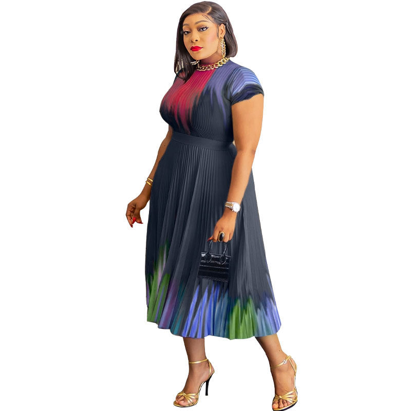 Habit :Robe décontractée grande taille pour femme