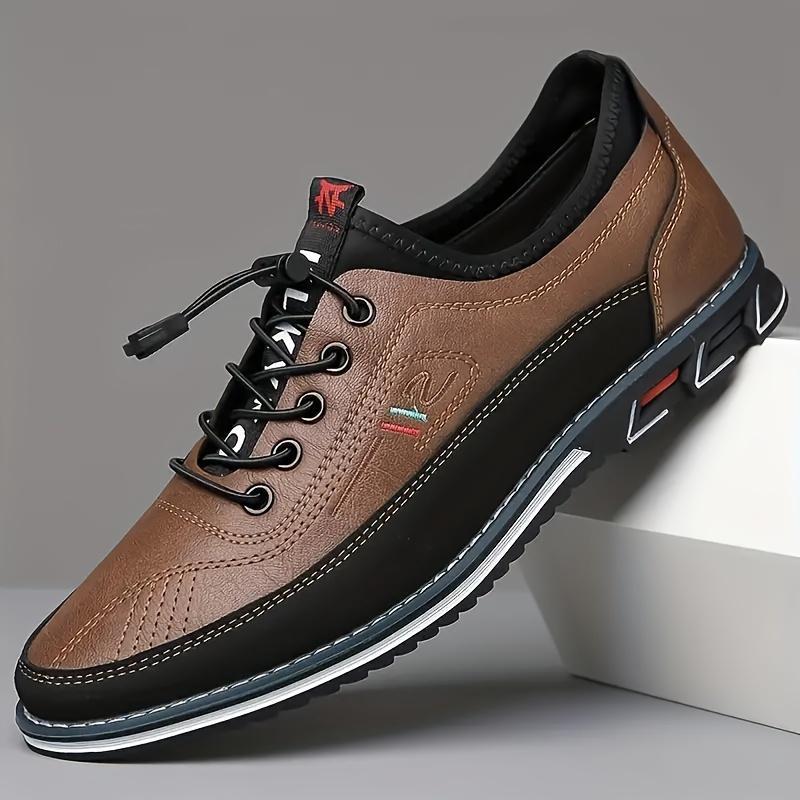 Chaussures Oxford en cuir pour hommes