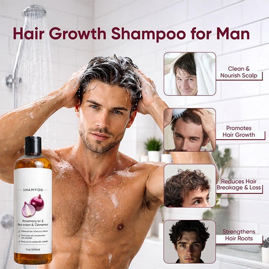 Shampooing Volumisant à l'Oignon Rouge