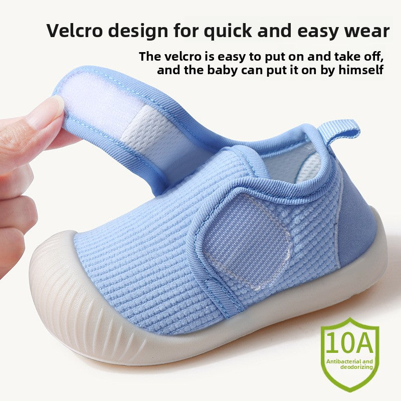 Chaussures respirantes en maille pour tout-petits avec semelles souples