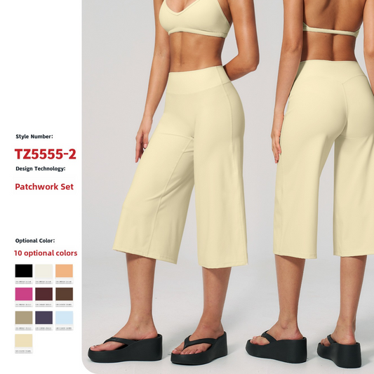 Ensemble de yoga pour femme : soutien-gorge anti-choc, short taille haute, tenue de sport deux pièces