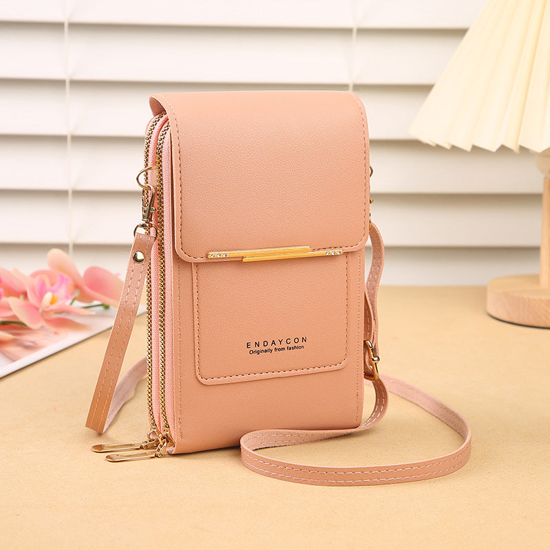 Sac bandoulière tactile pour téléphone