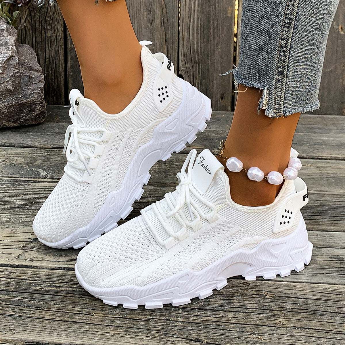 Chaussures de sport en mesh