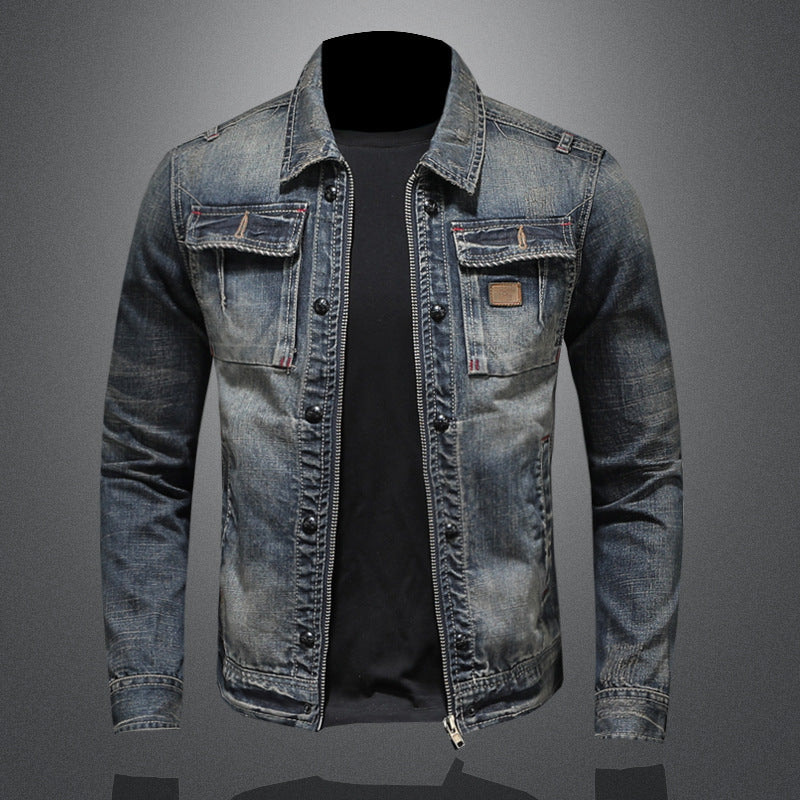veste en jean pour hommes