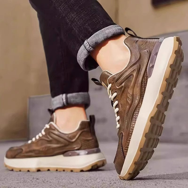 Chaussures de Papa Rétro à Plateforme