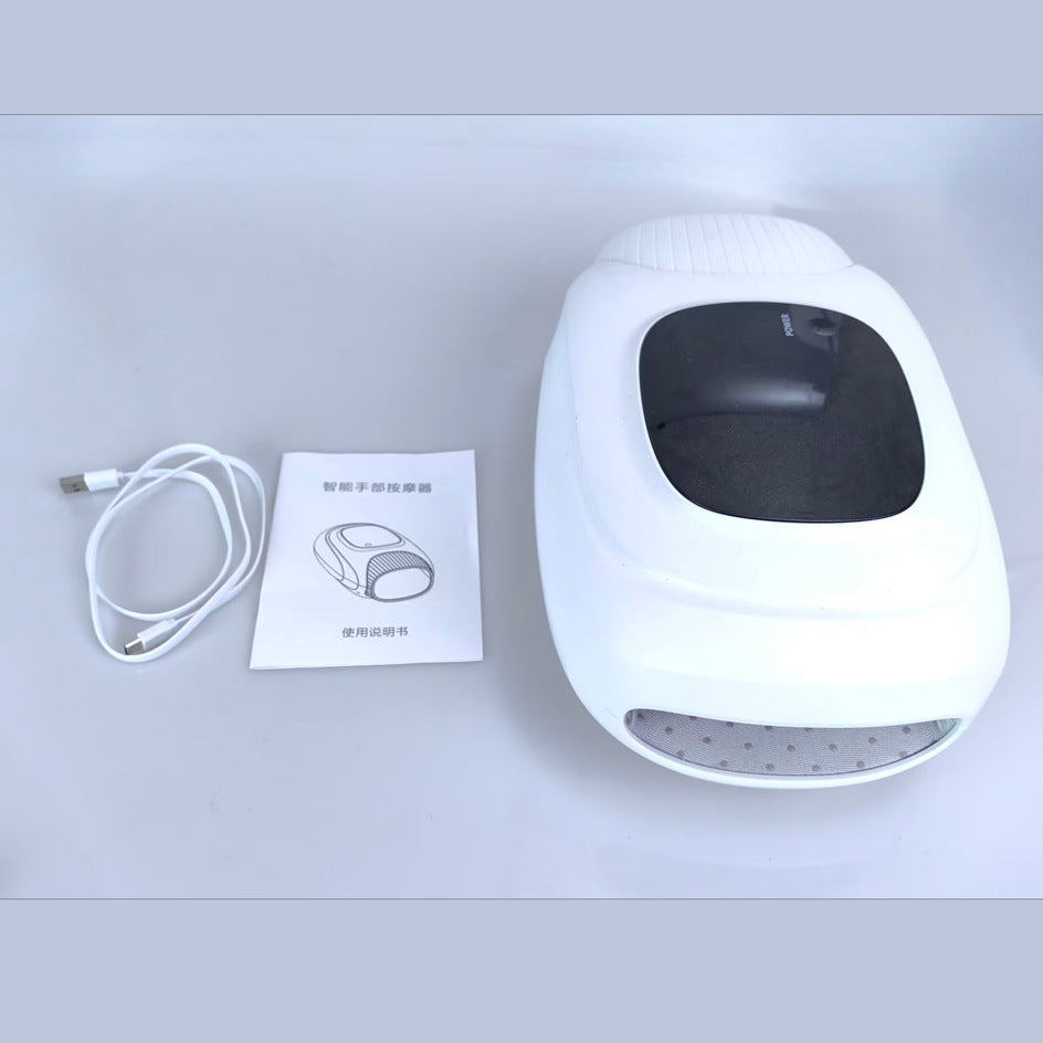 Masseur électrique pour les mains avec vibration, chaleur et pression d'air