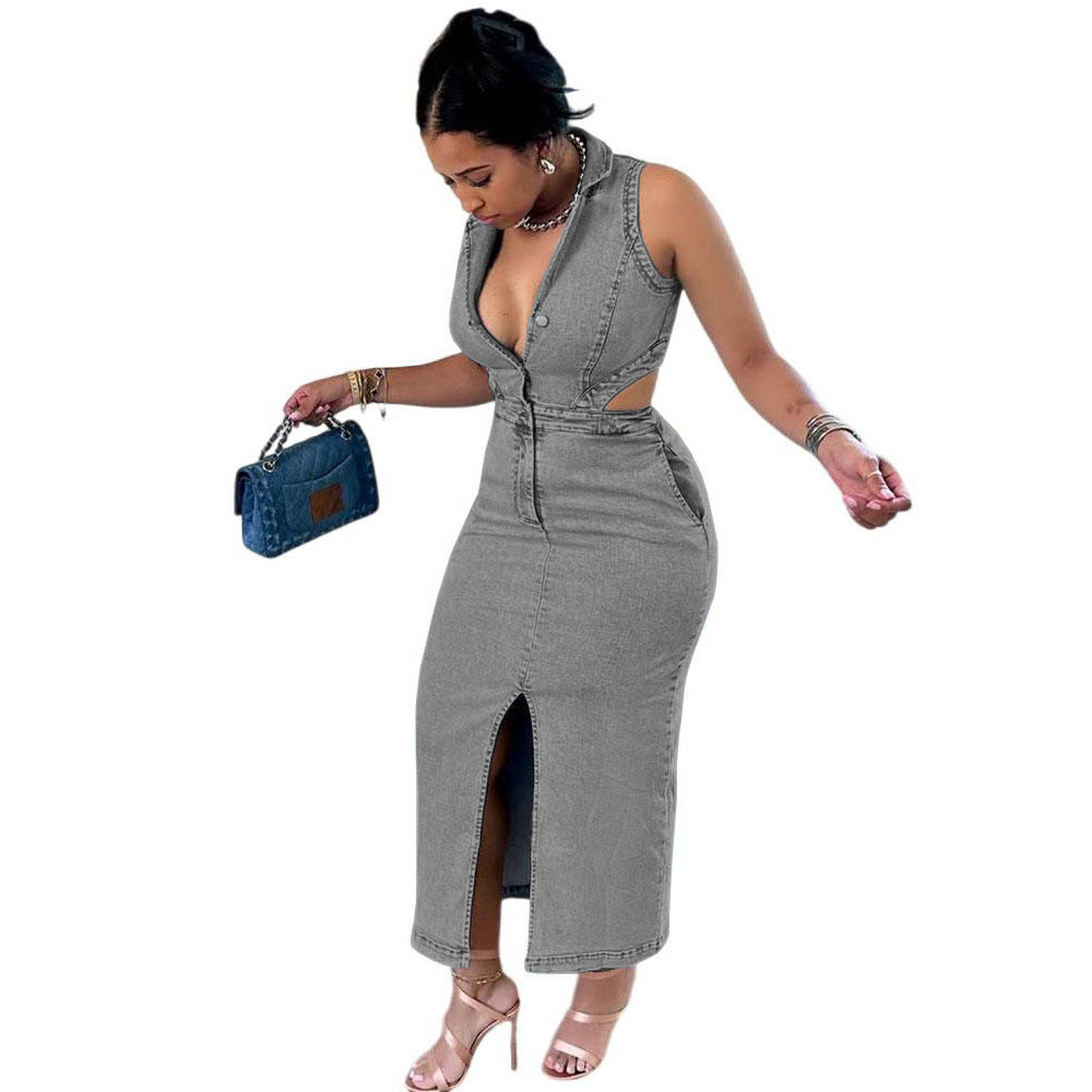 robe longue dos nu