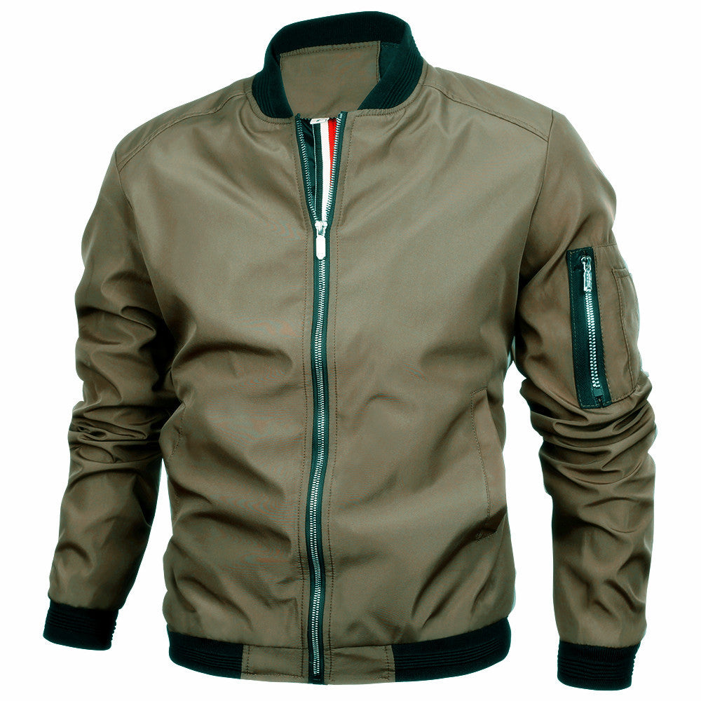 Veste de baseball homme coupe slim
