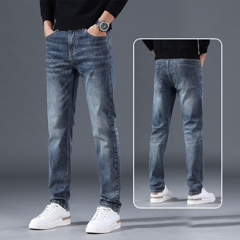 Jeans droits pour hommes