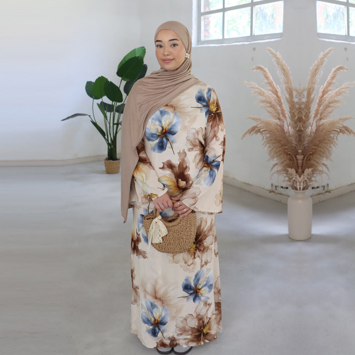 Robe imprimée grande taille
