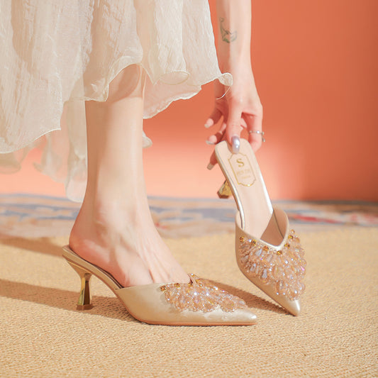 Chaussures :Sandales Baotou a talons hauts