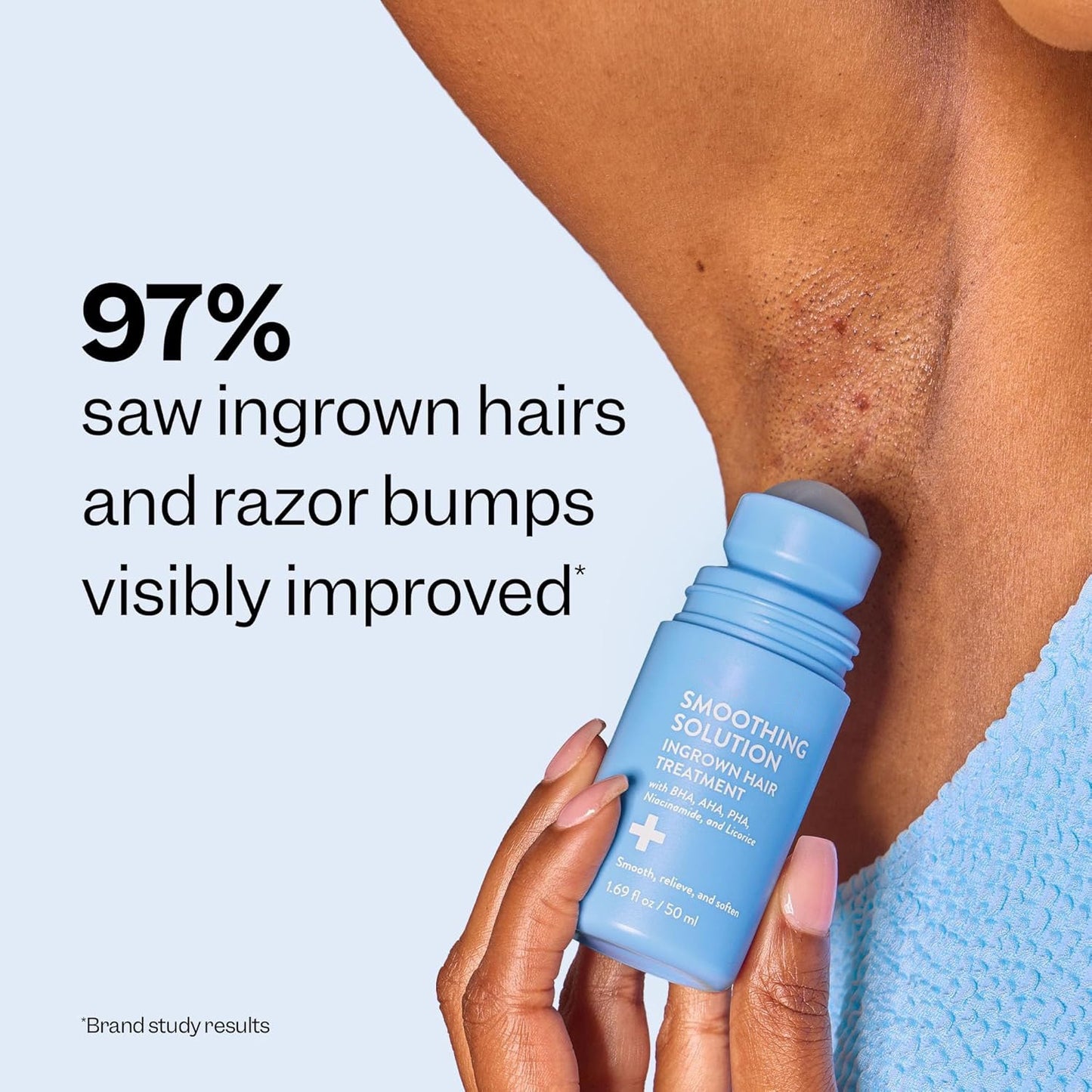 Serum apaisant pour l'epilation