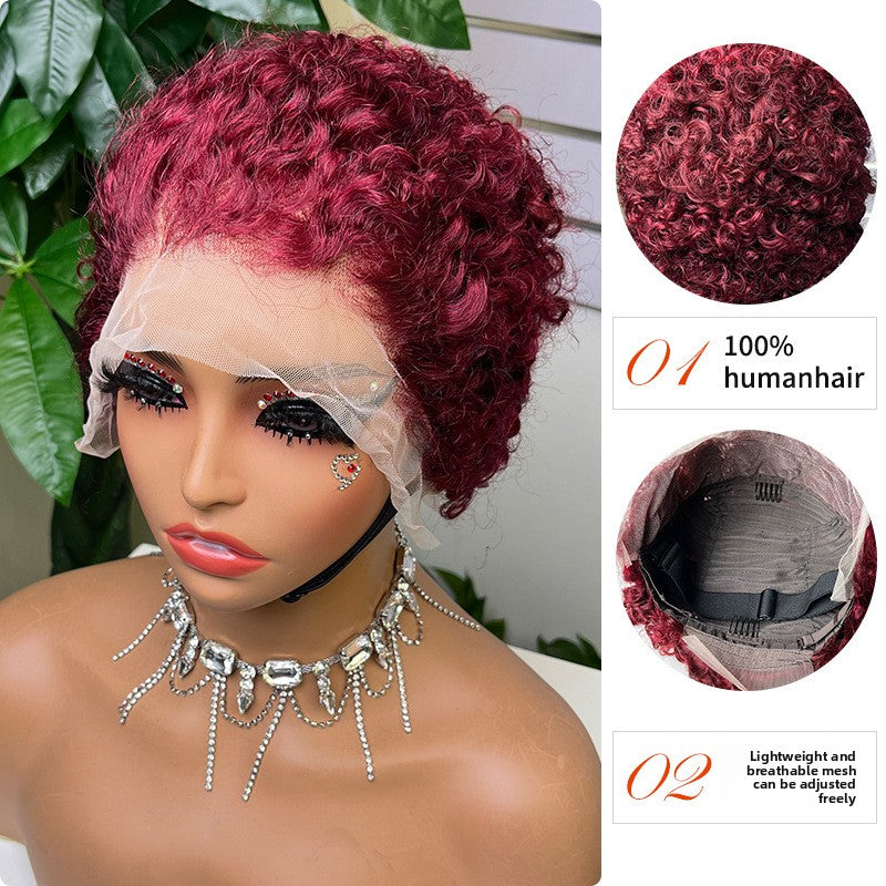 perruque en cheveux humains