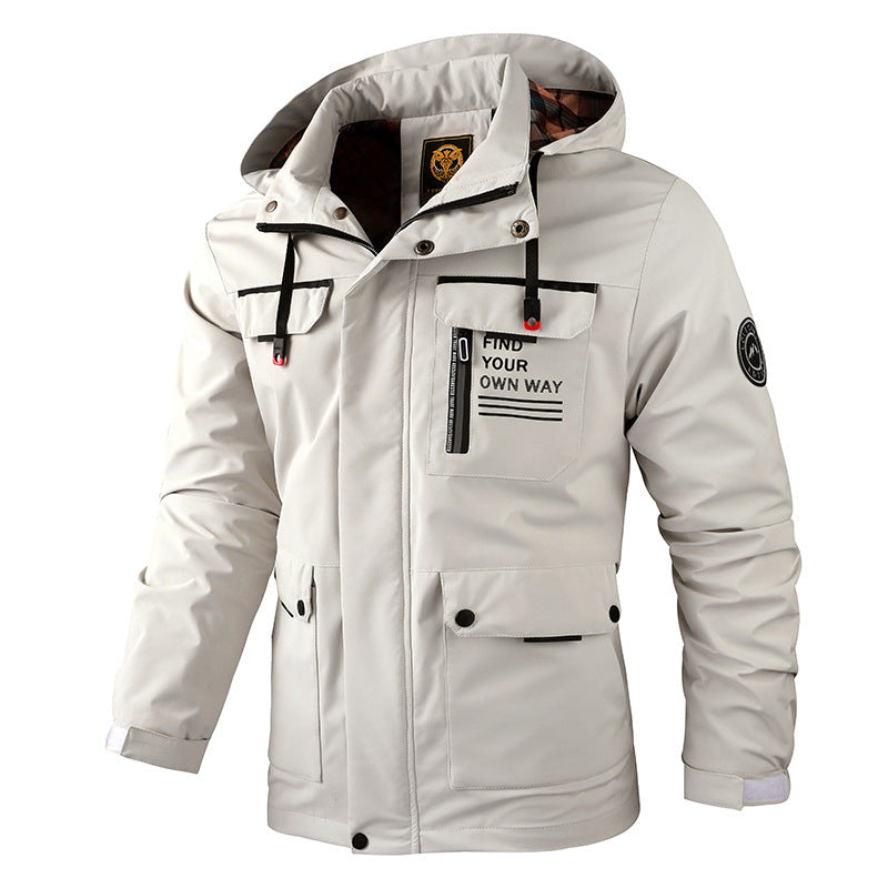 Parka décontractée pour hommes