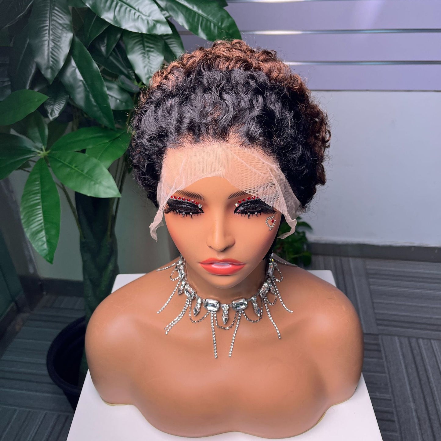 perruque en cheveux humains