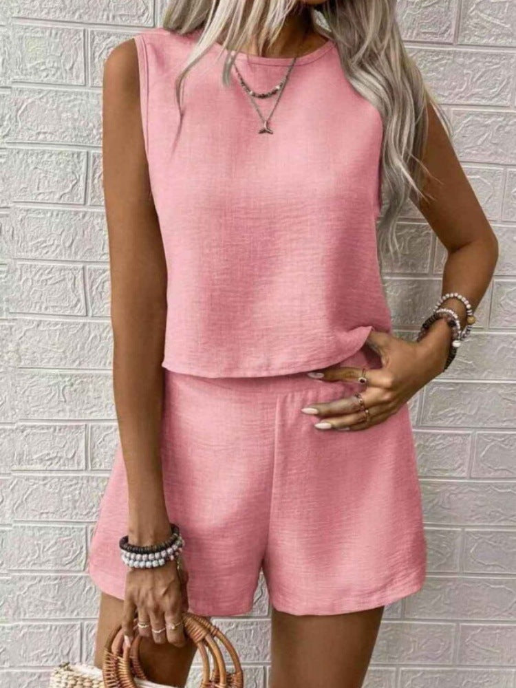Gilet et short décontractés
