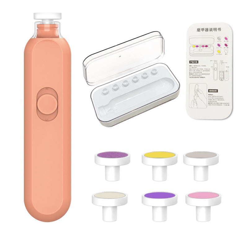 Lime à ongles rechargeable pour bébé avec veilleuse