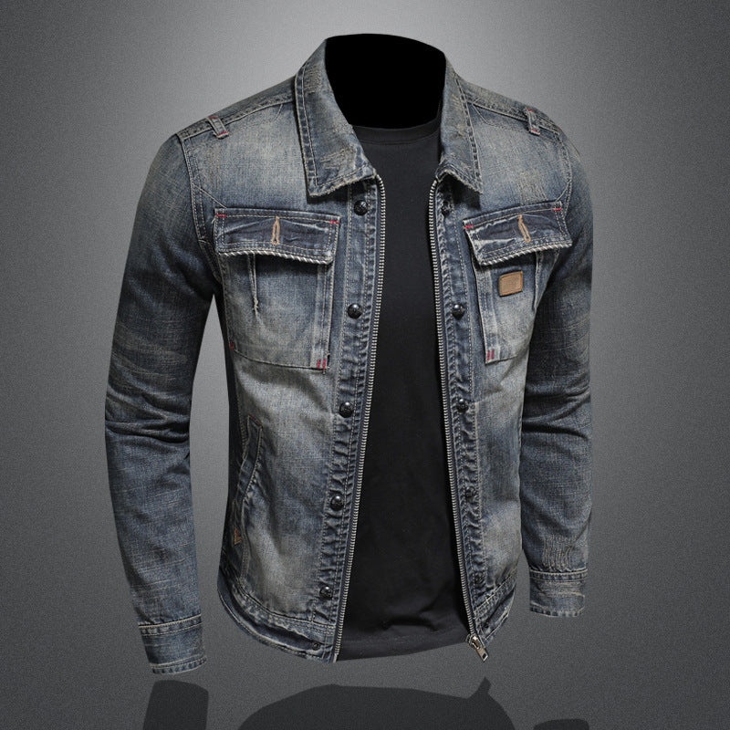 veste en jean pour hommes