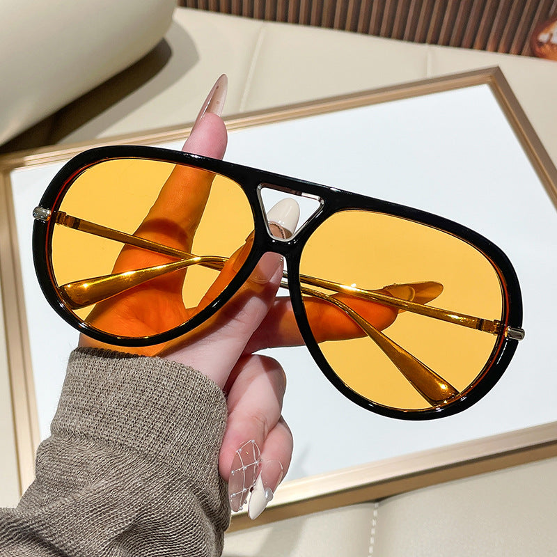 Lunettes de soleil aviateur retro avec protection UV
